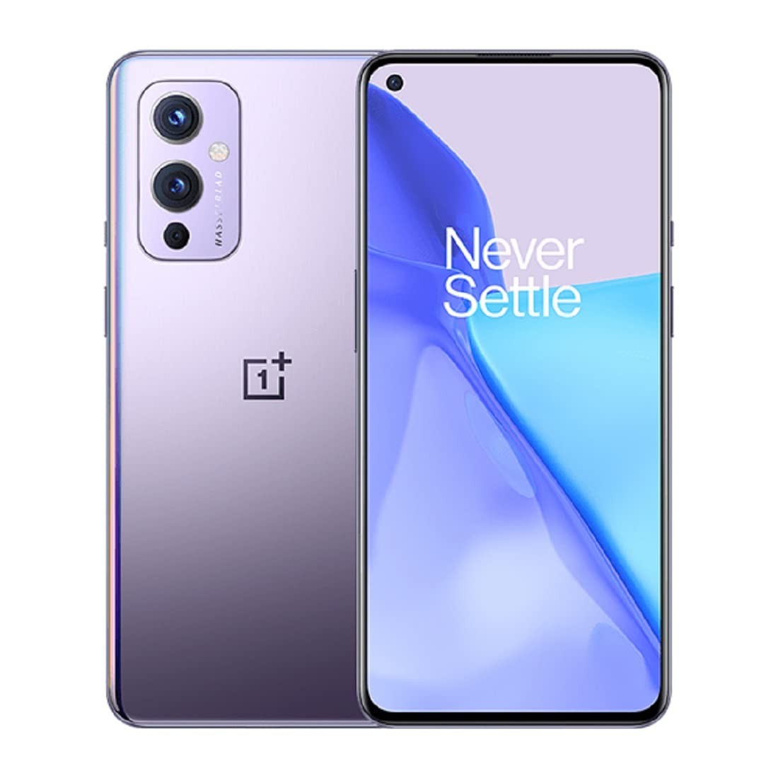 OnePlus 9 Winter Mist， 5G 解锁安卓智能手机美国版， 120Hz 液晶屏，哈 苏三摄，65W超快充，15W无线充电，内置Alexa